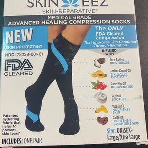 Medical Grade Black Compression Socks - Unisex